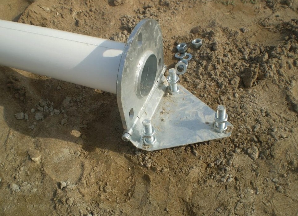 sistema de fijacion para mastil