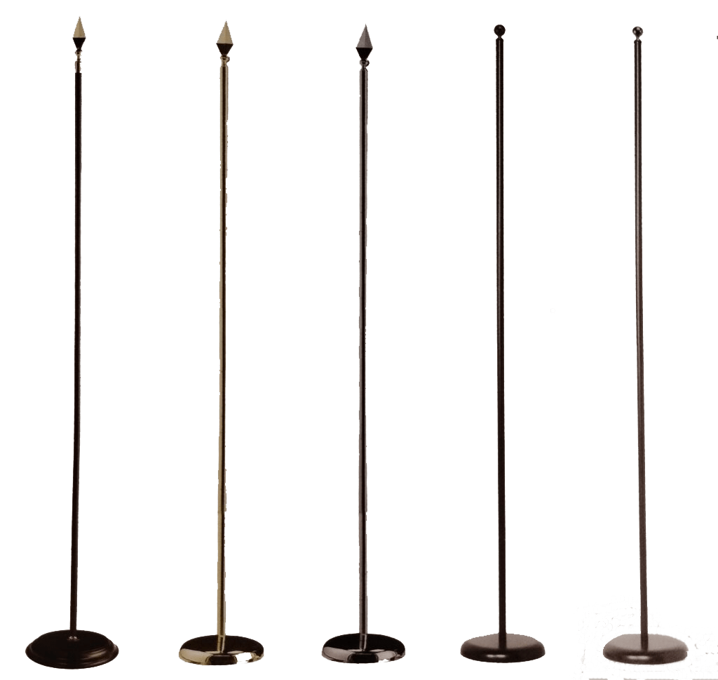 IMAGEN DE MODELO DE MASTILES SIN BANDERA CON DIFERENTES BASES