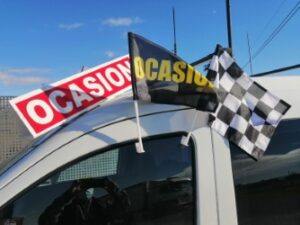 mastil para ventanilla con bandera personalizada