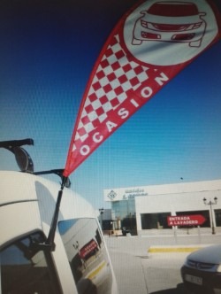 banderitas personalizadas modelo vela